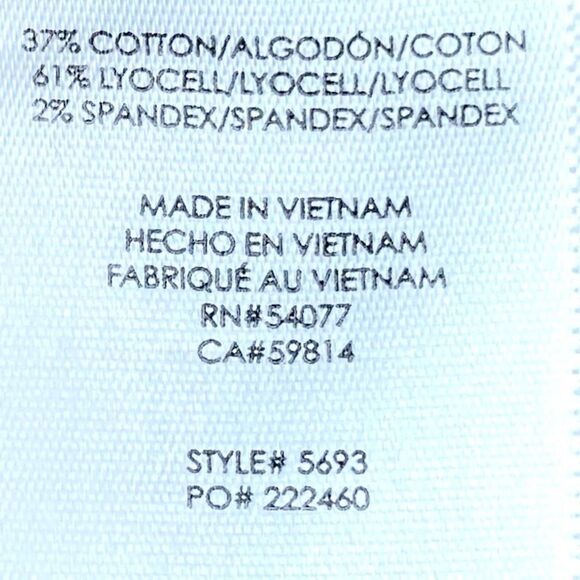 CAbi Discovery Paper Bag Cropped Pants in Golden Tan Women’s 4 - Picture 8 of 9